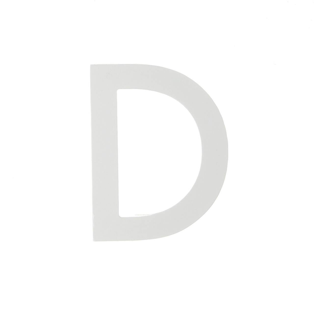 Lettre blanche en bois d'ArtMinds, 13,9 cm